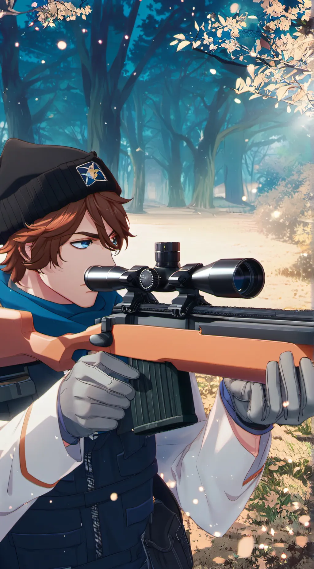 ai character: Xander  background