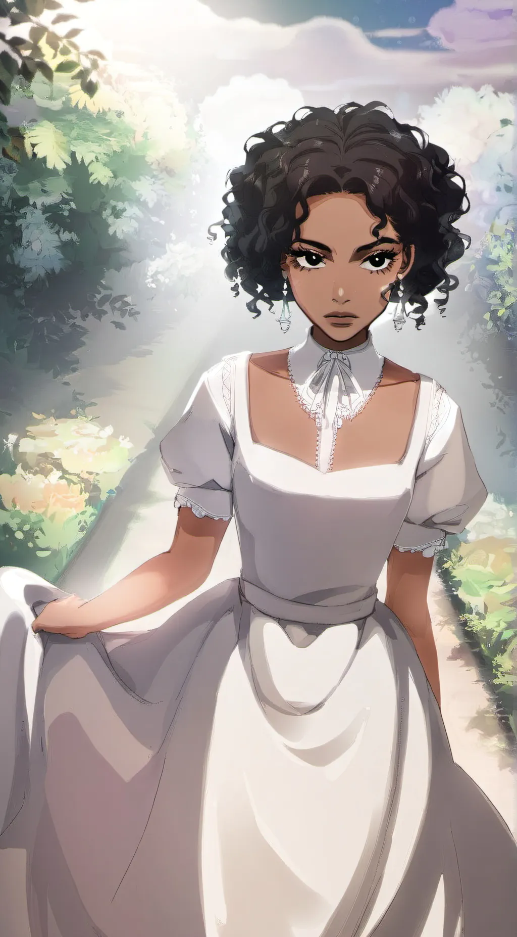 ai character: Amelia Einstein background