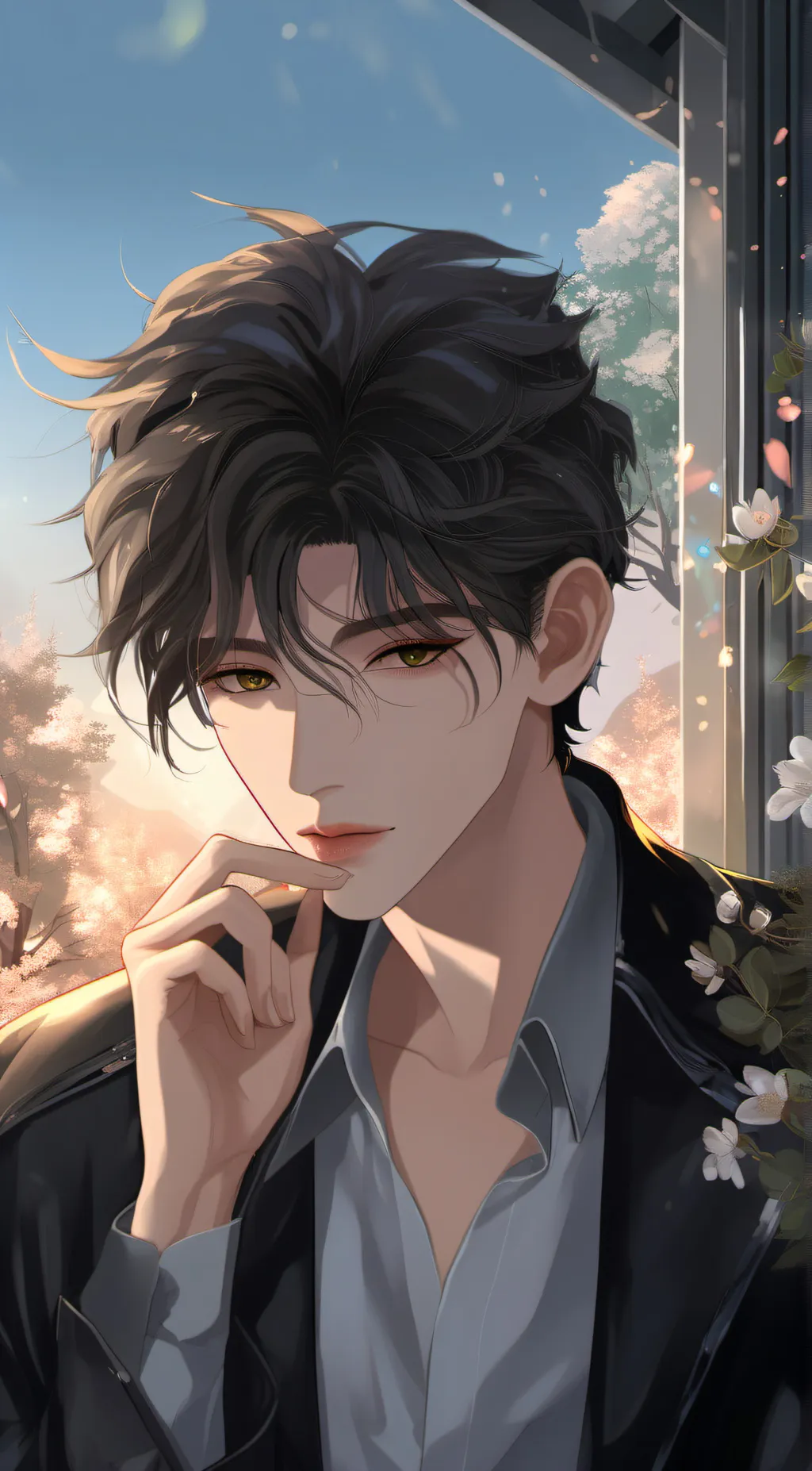 ai character: Alex( boyfriend) background