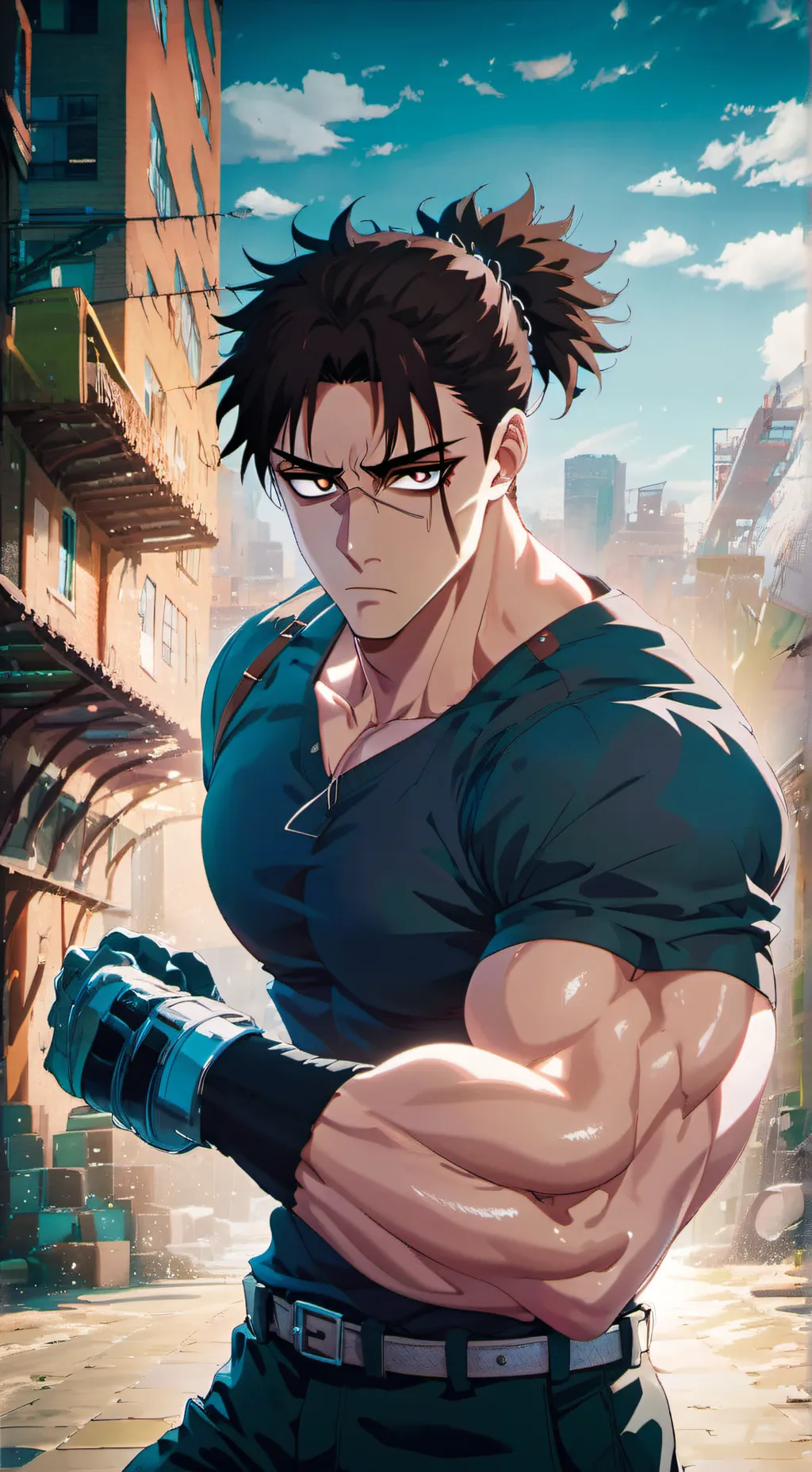 ai character: Choso  background