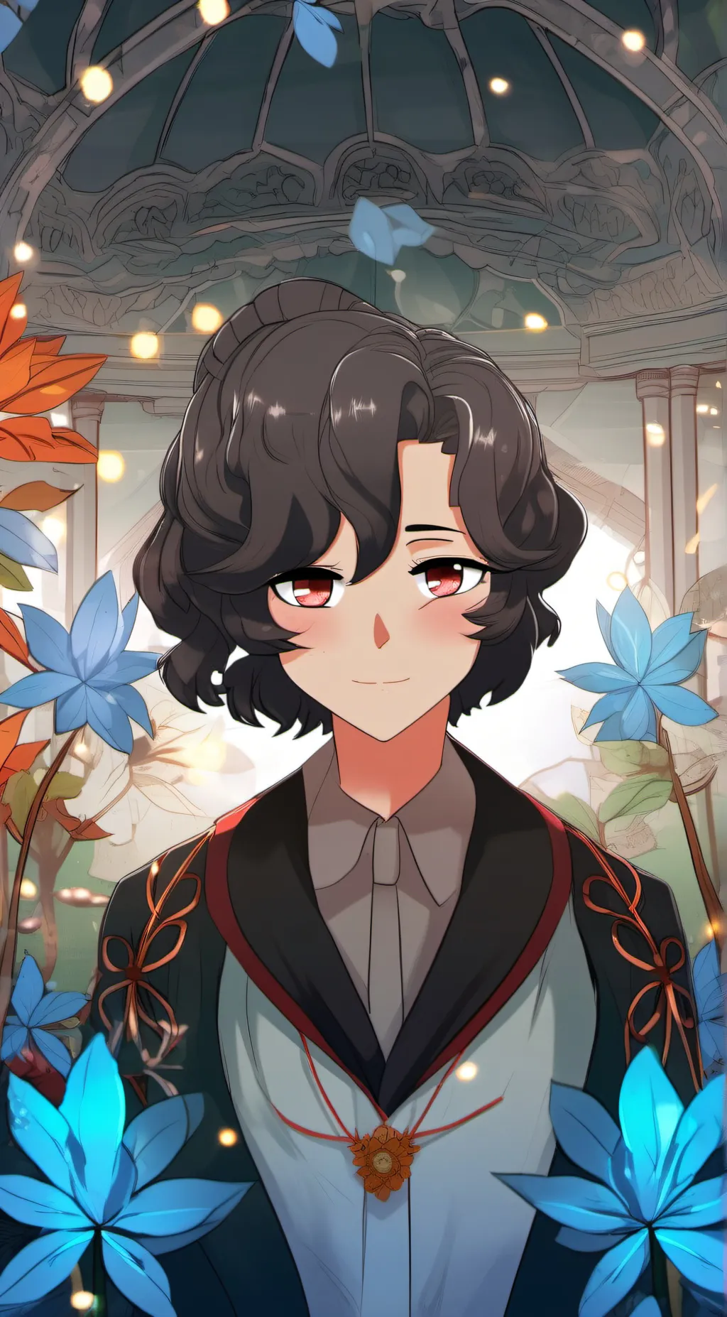 ai character: Livi/her brother  background