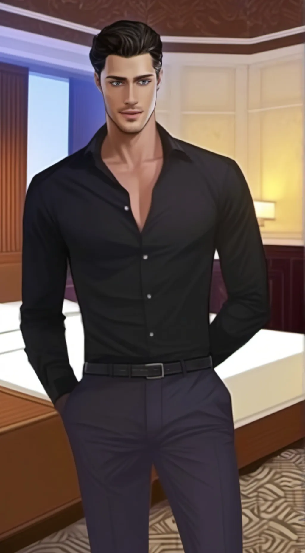 ai character: Zane (Alexzander)  background