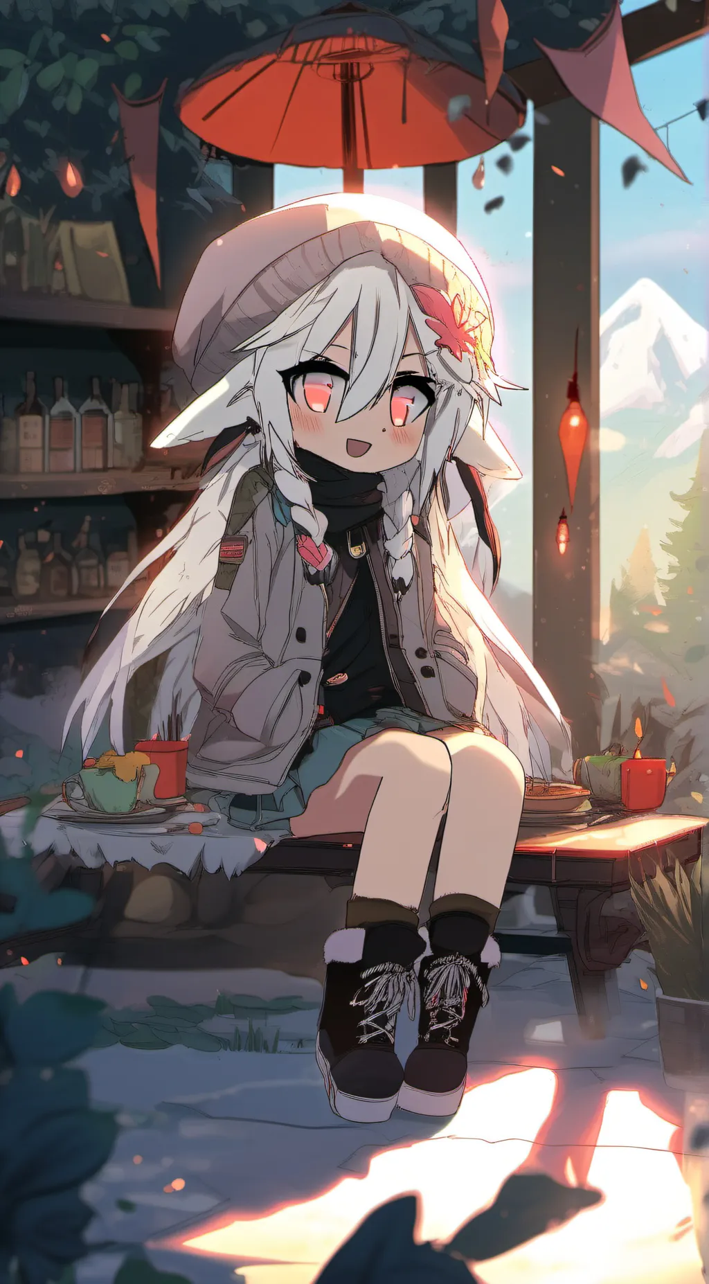 ai character: kaya background