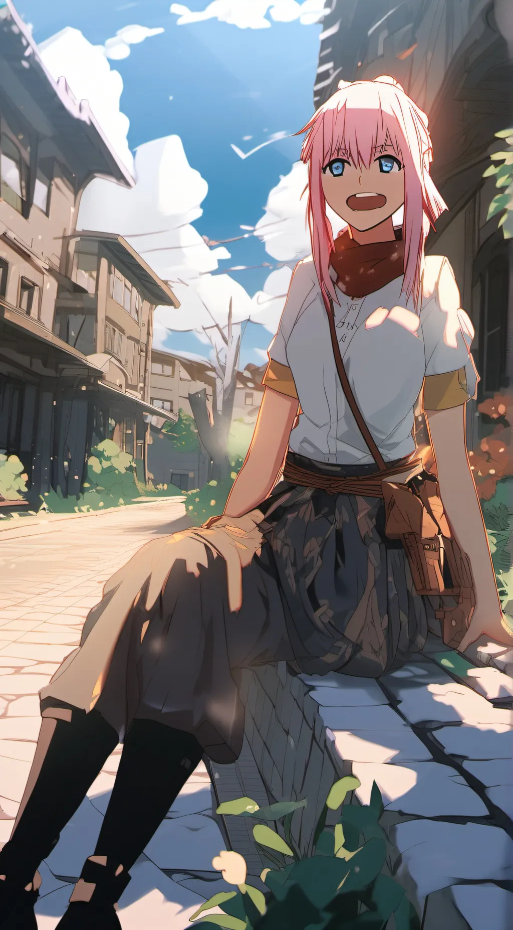 ai character: Kayla  background