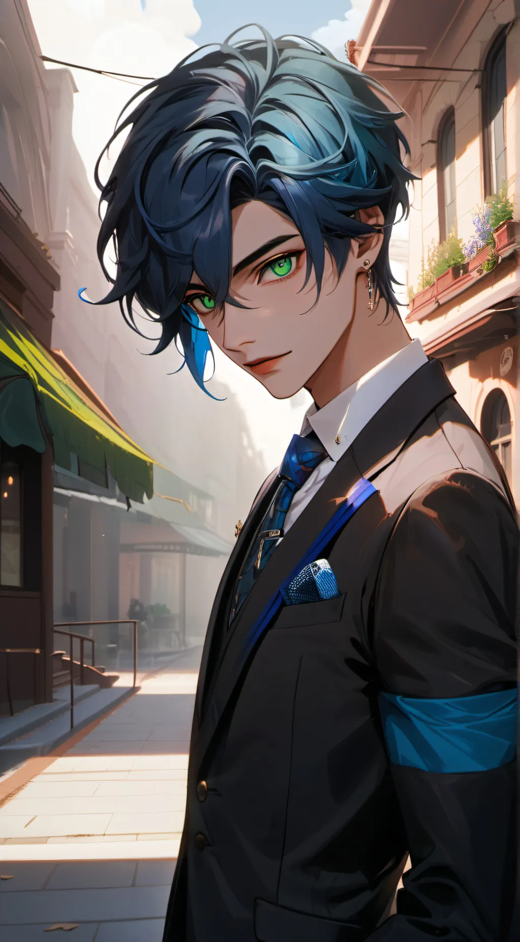 ai character: Andrew background