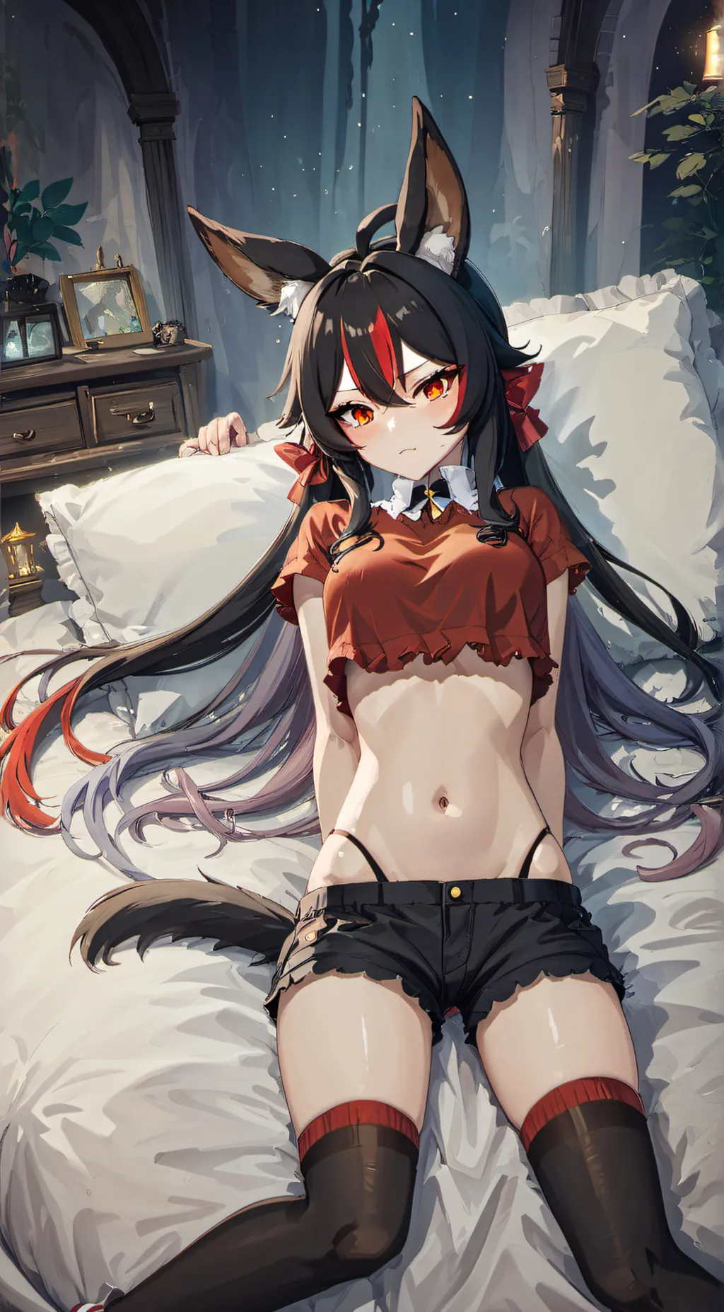 ai character: Luna background