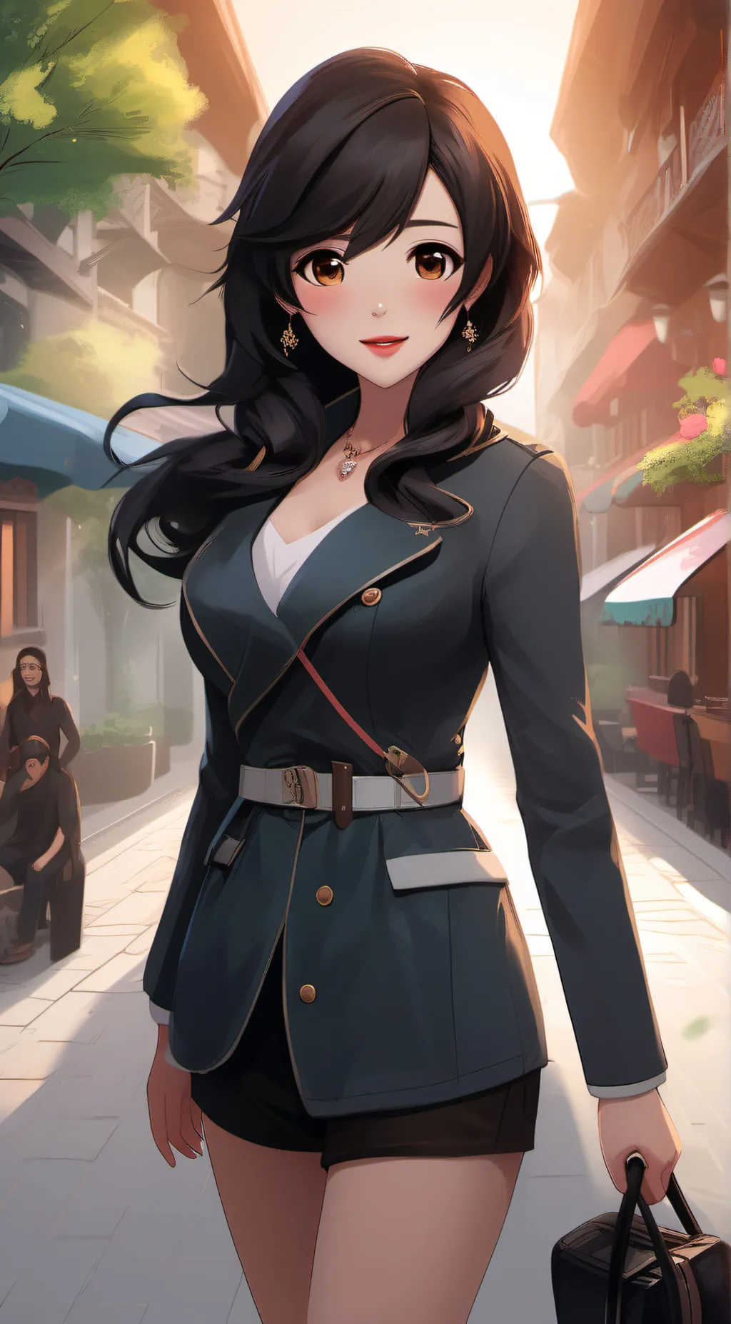 ai character: Olivia  background