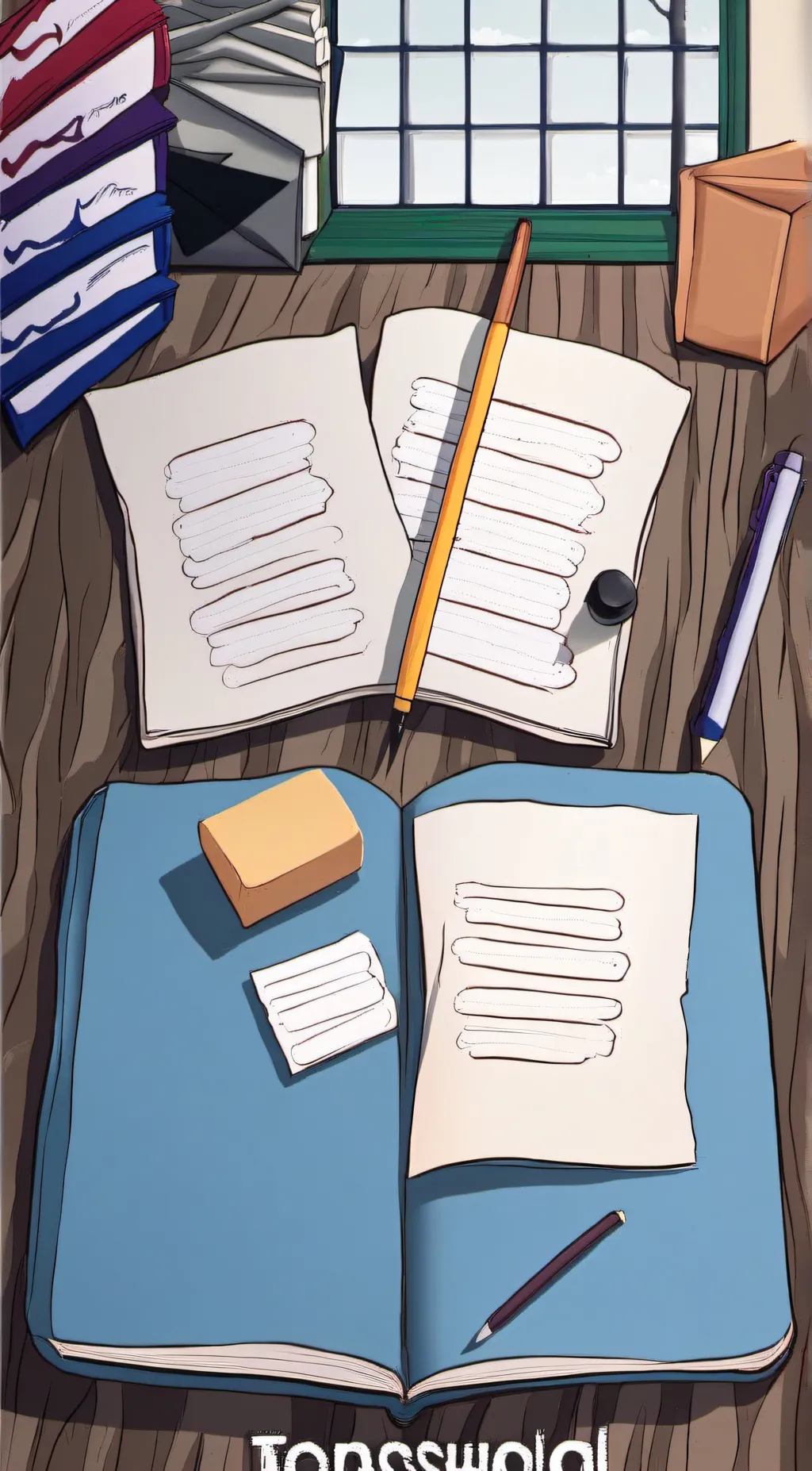 ai character: Homework background