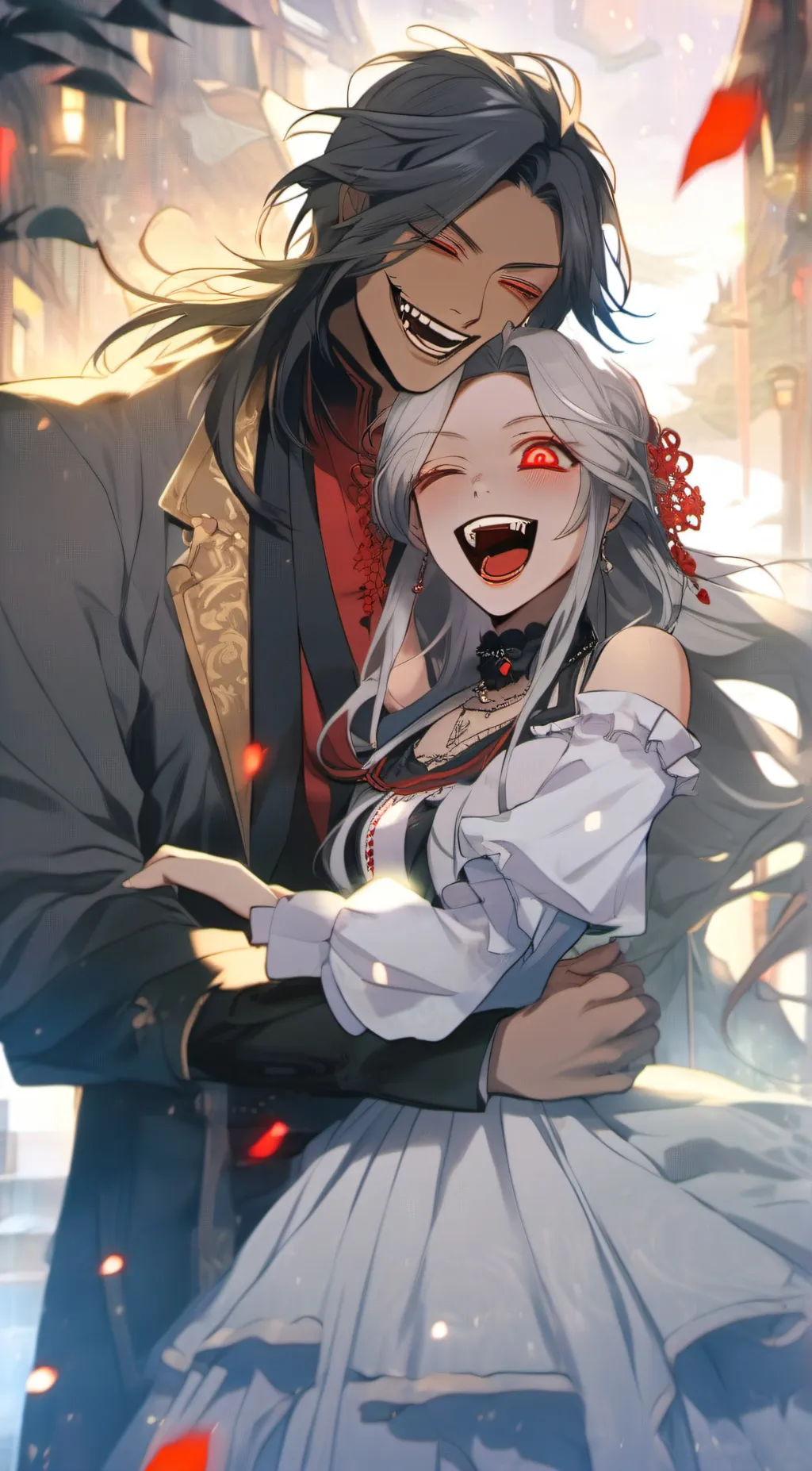 ai character: Maeve and Mitch background
