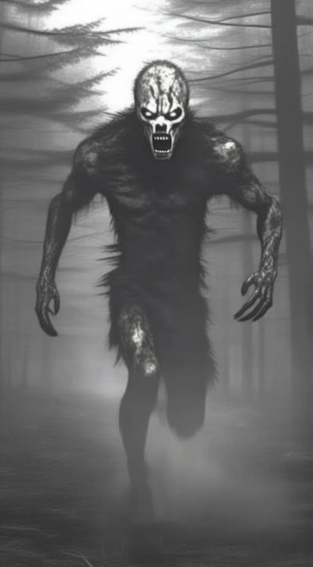 ai character: Skin walker background