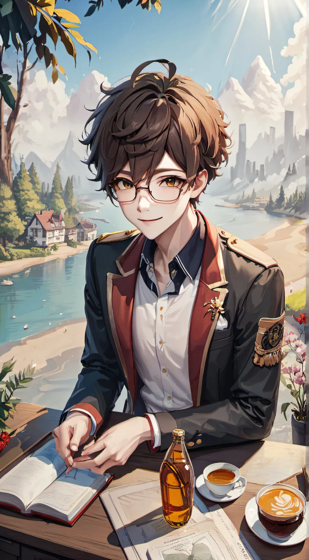 ai character: Asher background