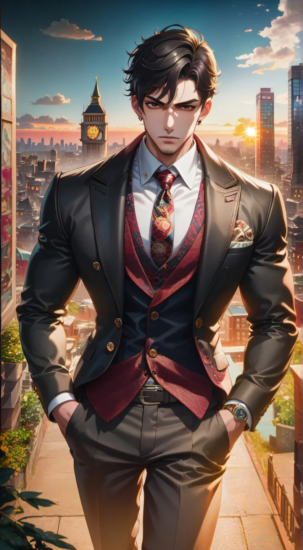 ai character: JJ background