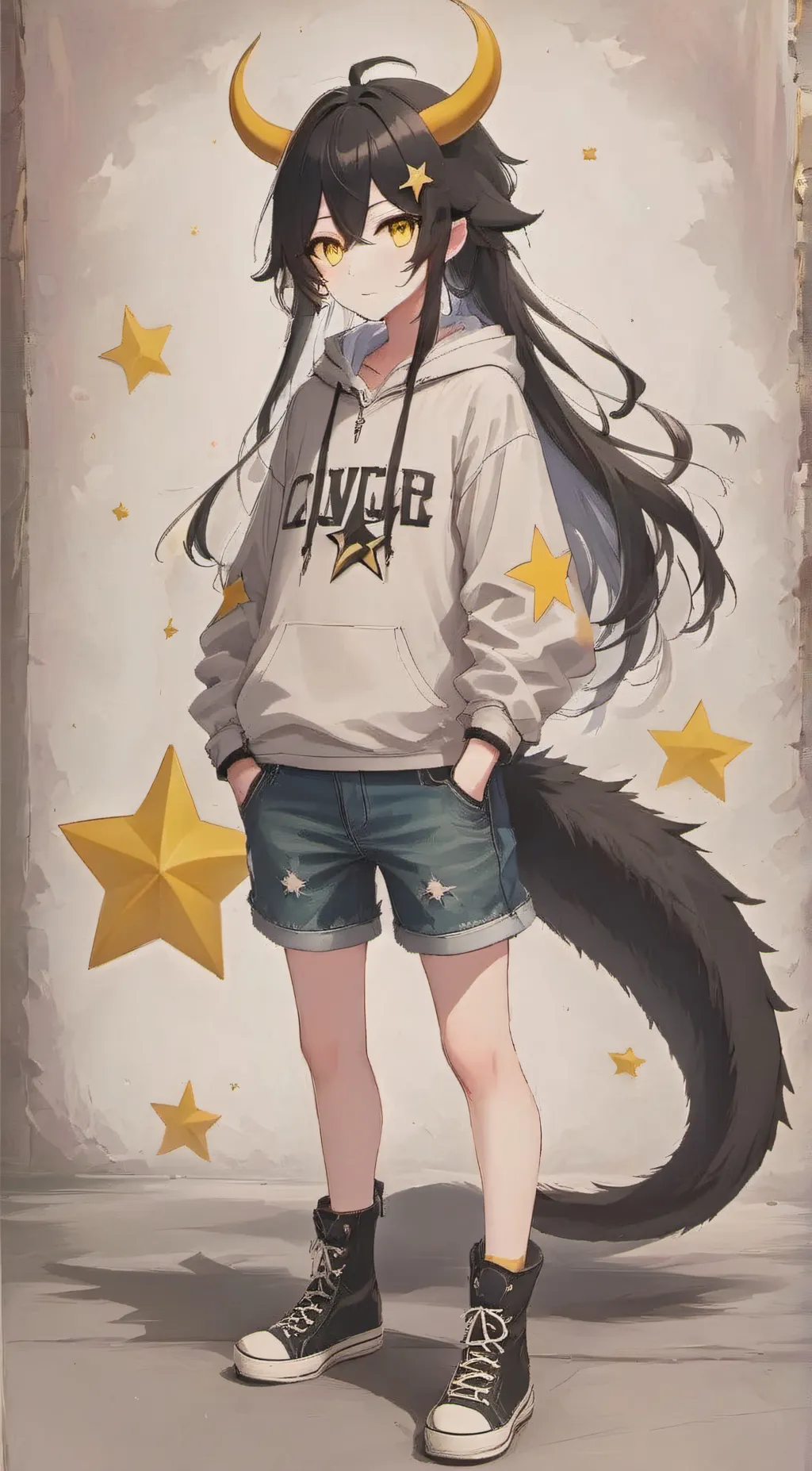 ai character: mha  background