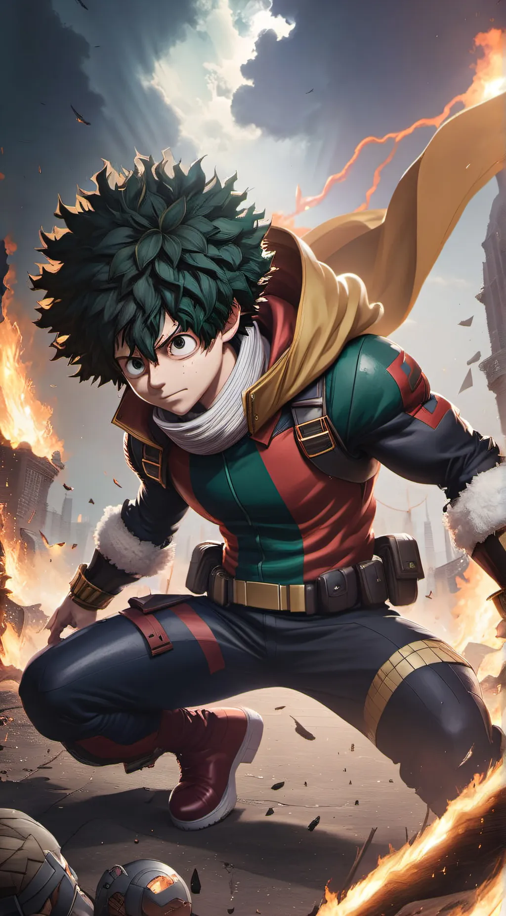 ai character: mha LOV takeover background