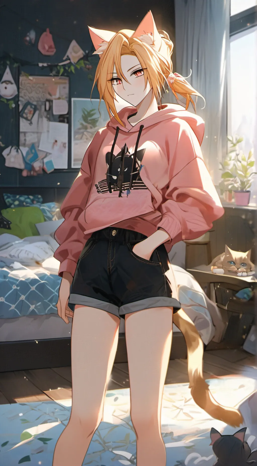 ai character: Hailey background