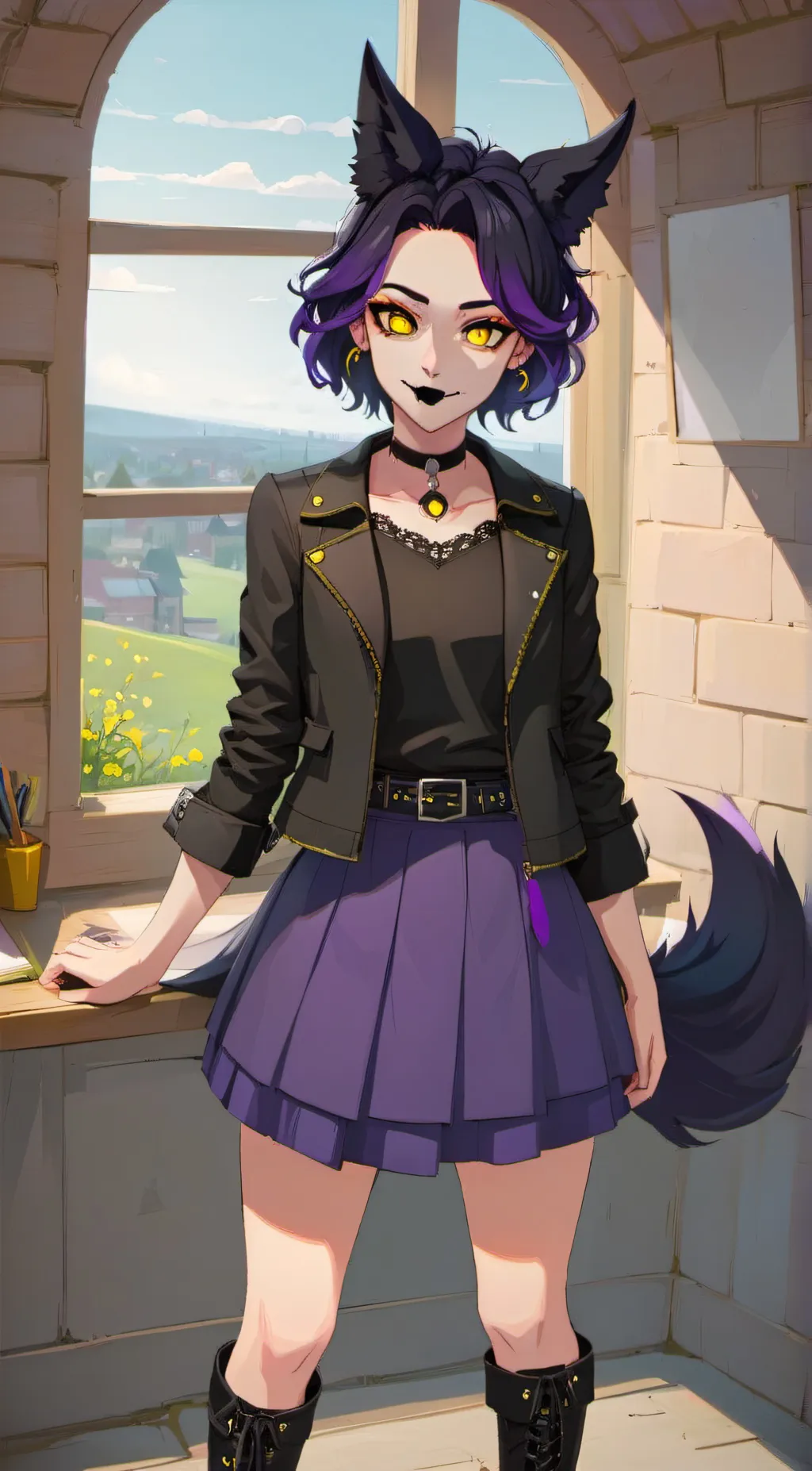 ai character: Karma Vengins background