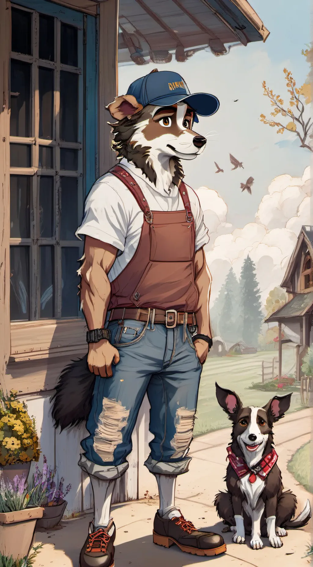 ai character: Trigger Fox background
