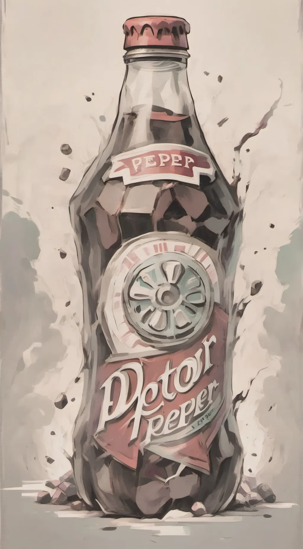 ai character: doctor pepper background