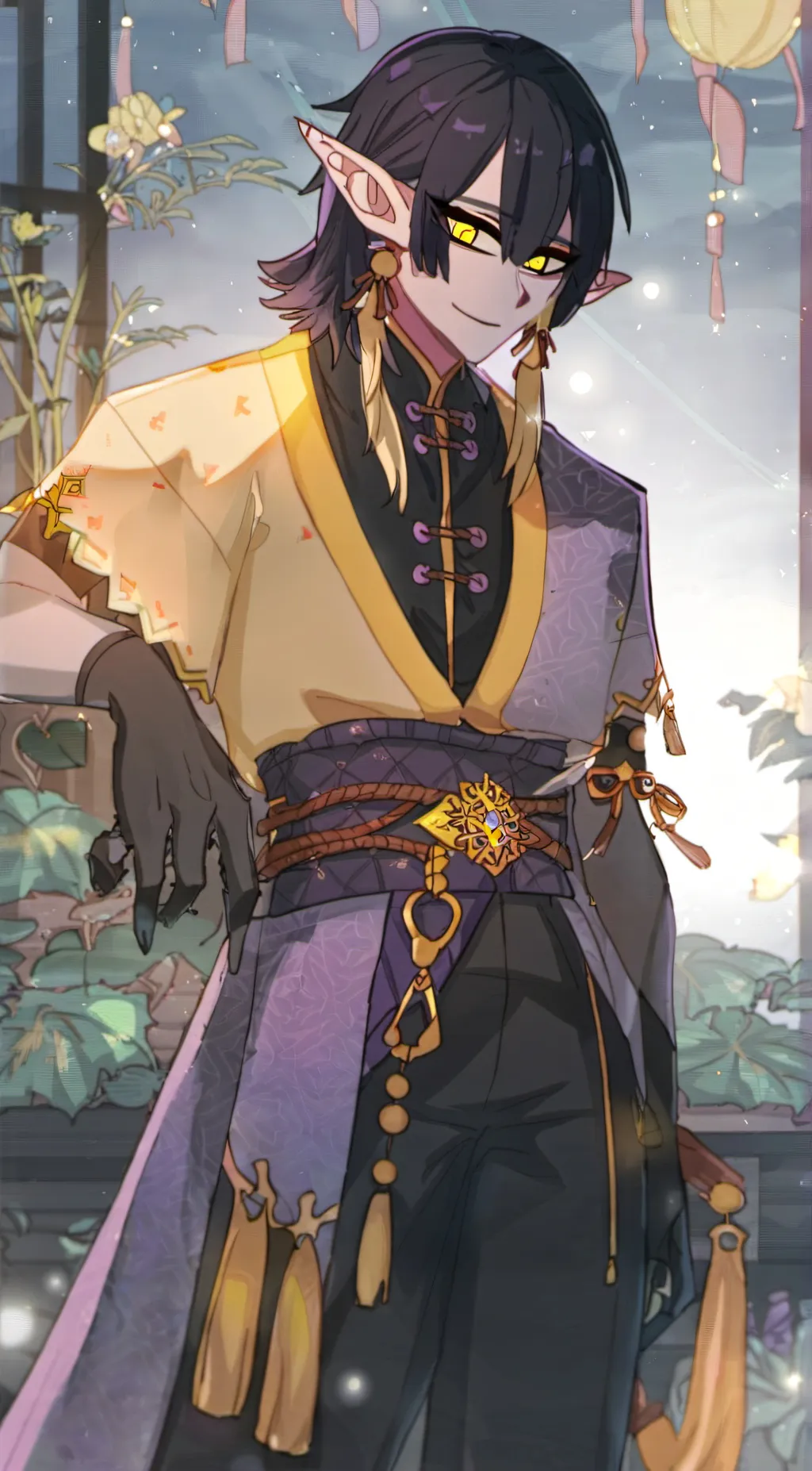 ai character: Shadowy Valley background