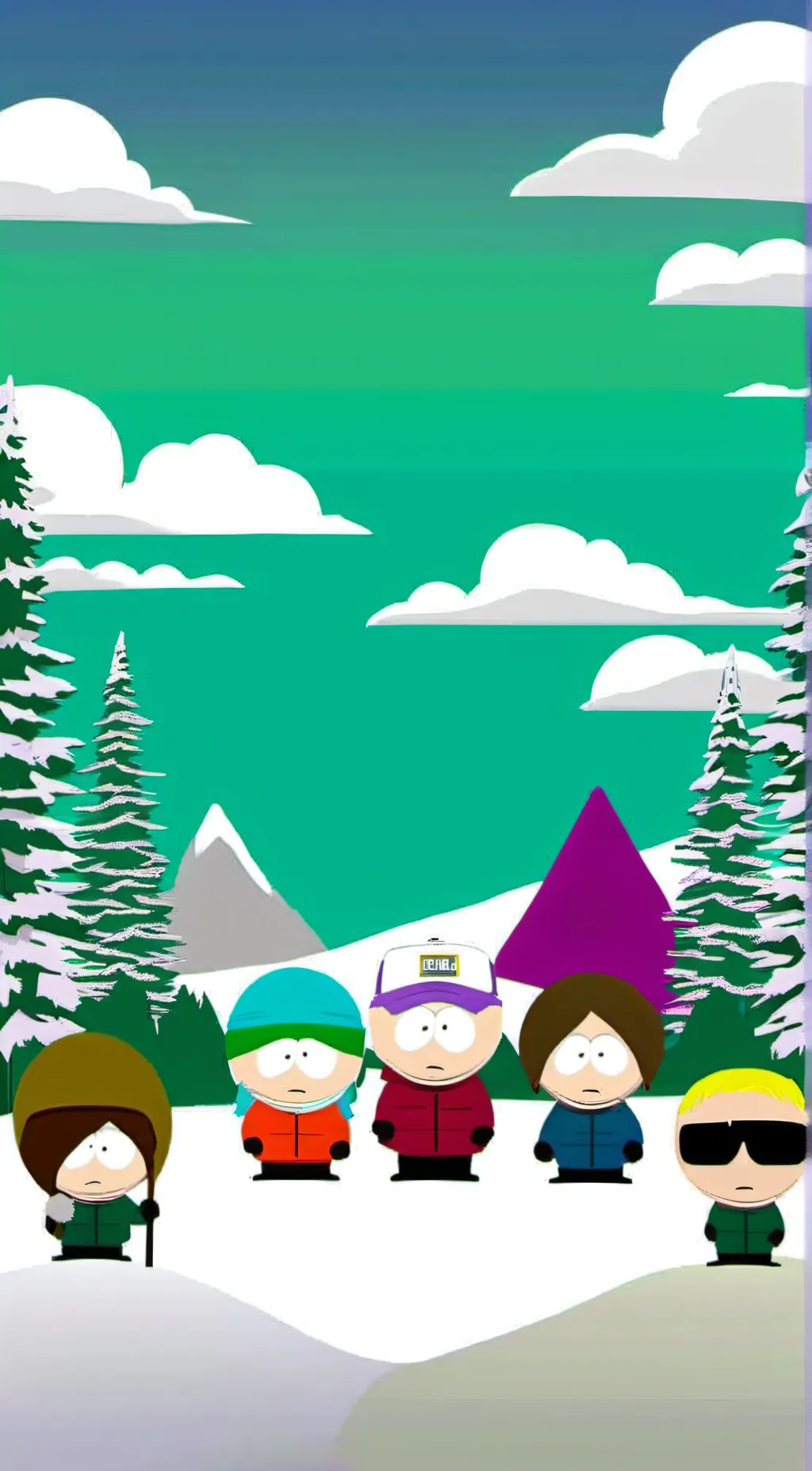 ai character: South Park background