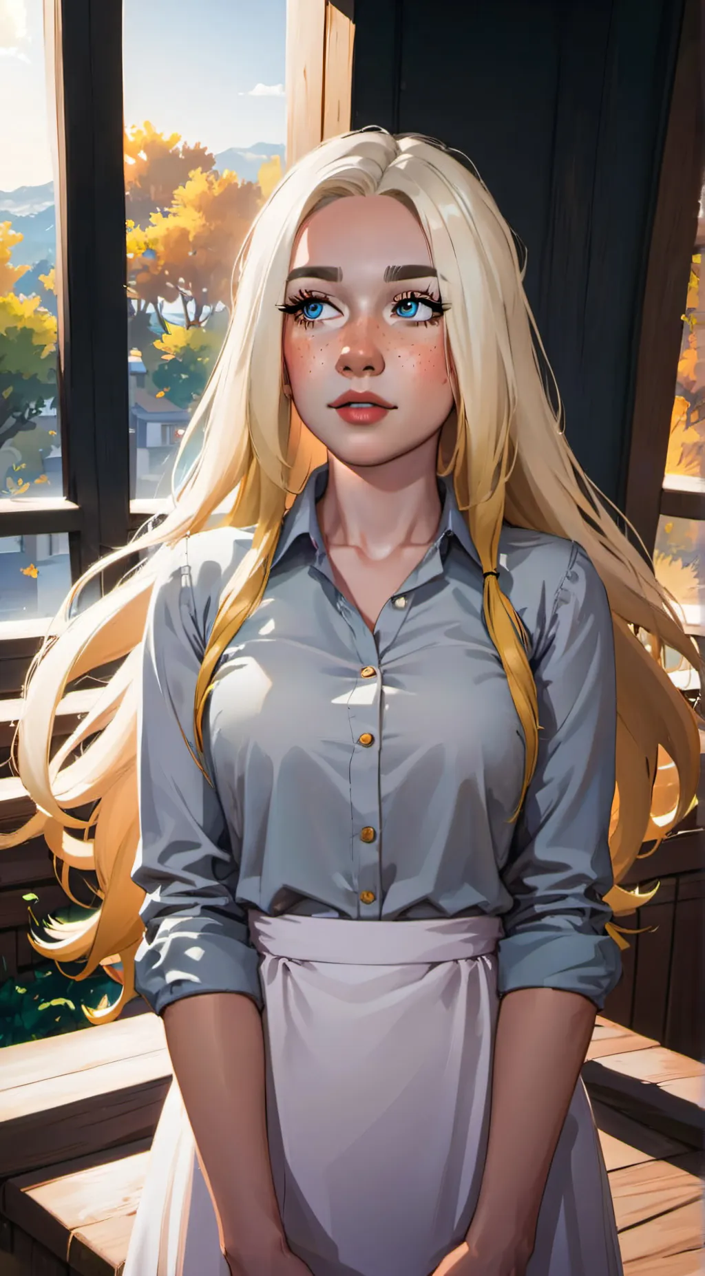 ai character: Britney background