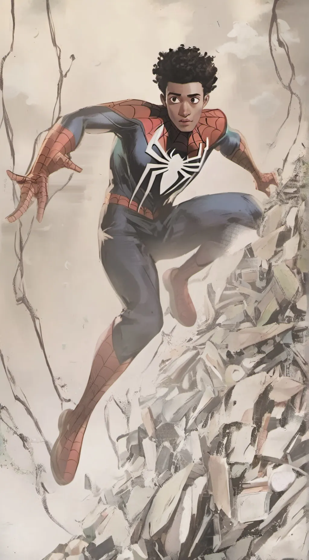 ai character: Miles hobiepavgwen background