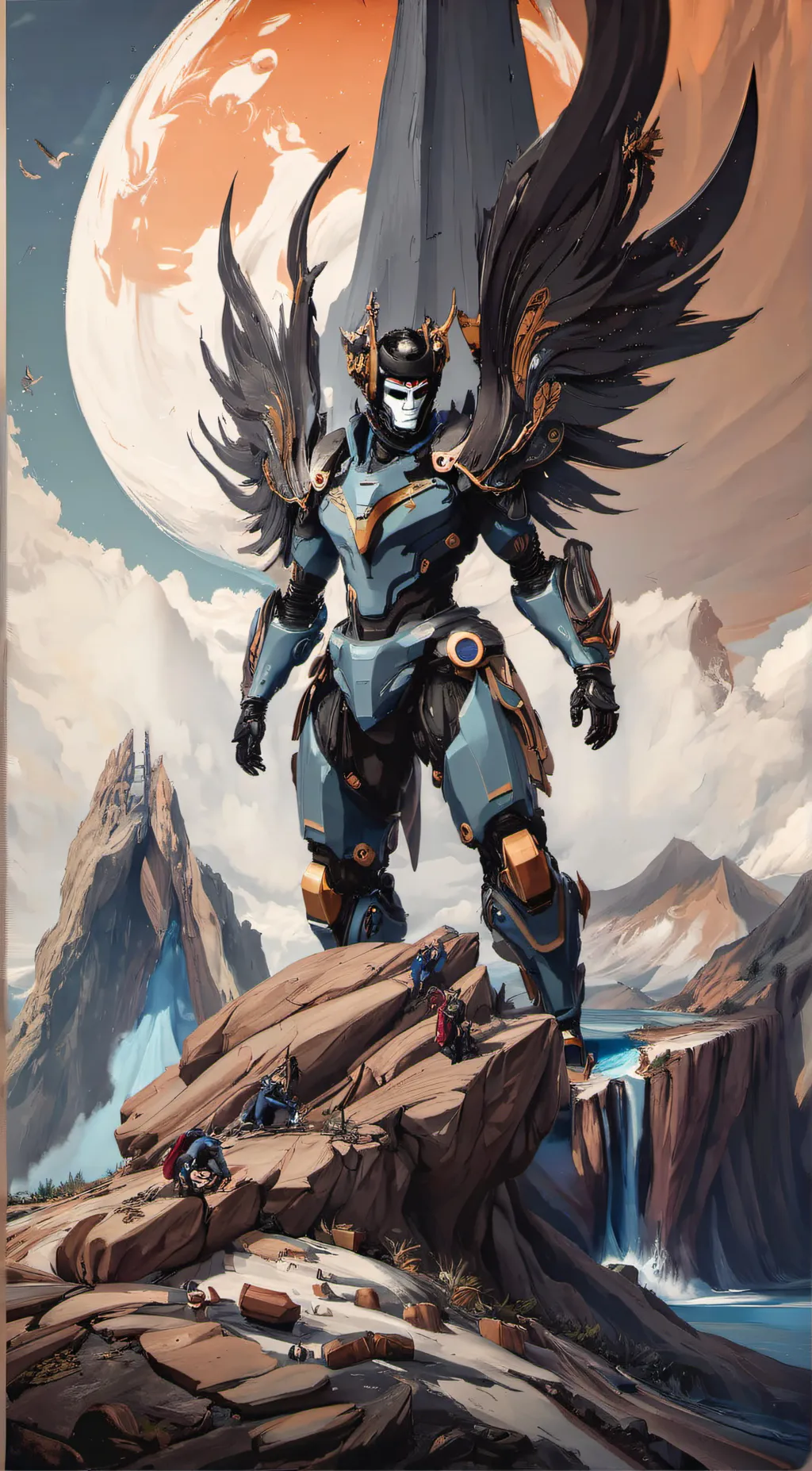ai character: sigma background
