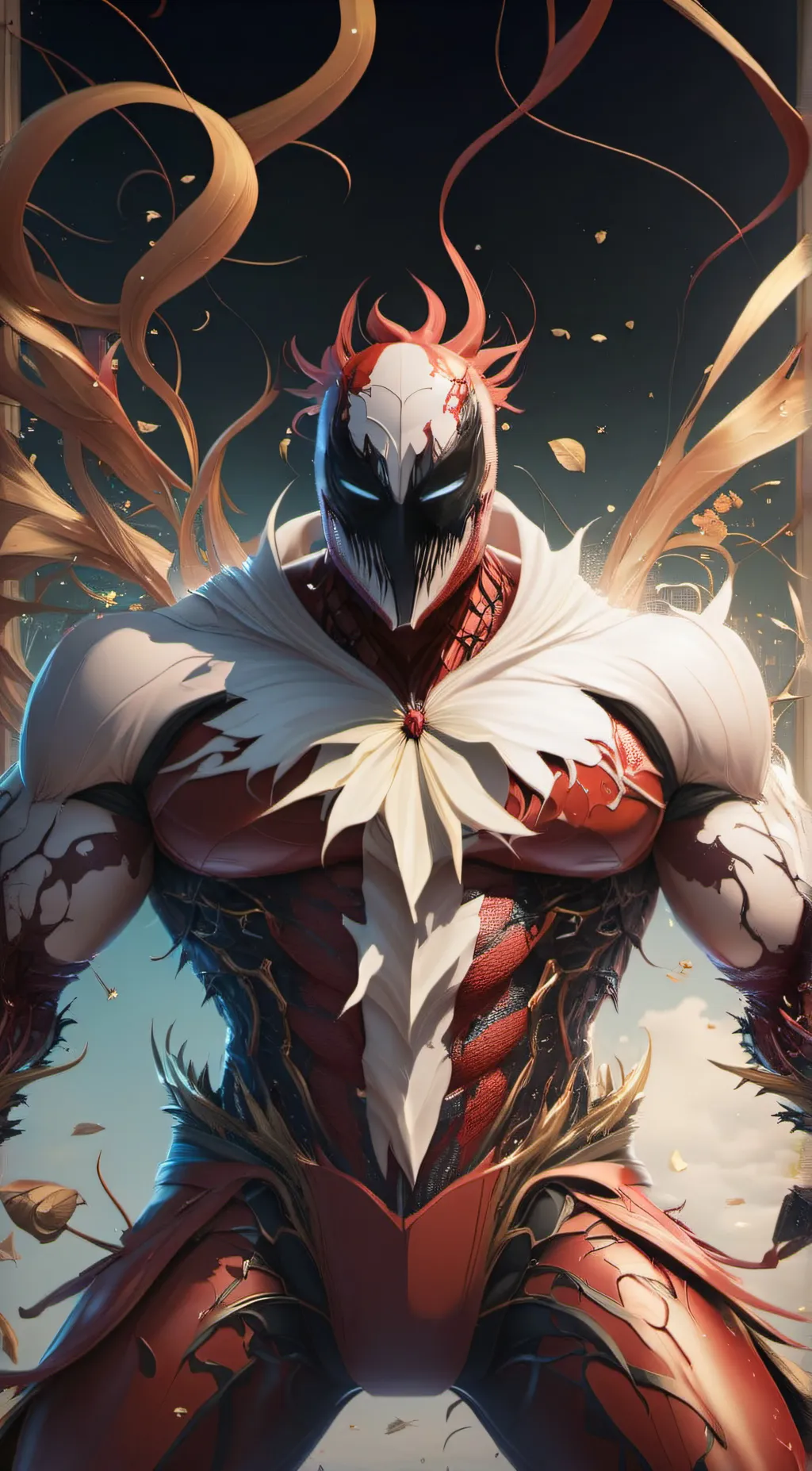 ai character: carnage Caleb  background