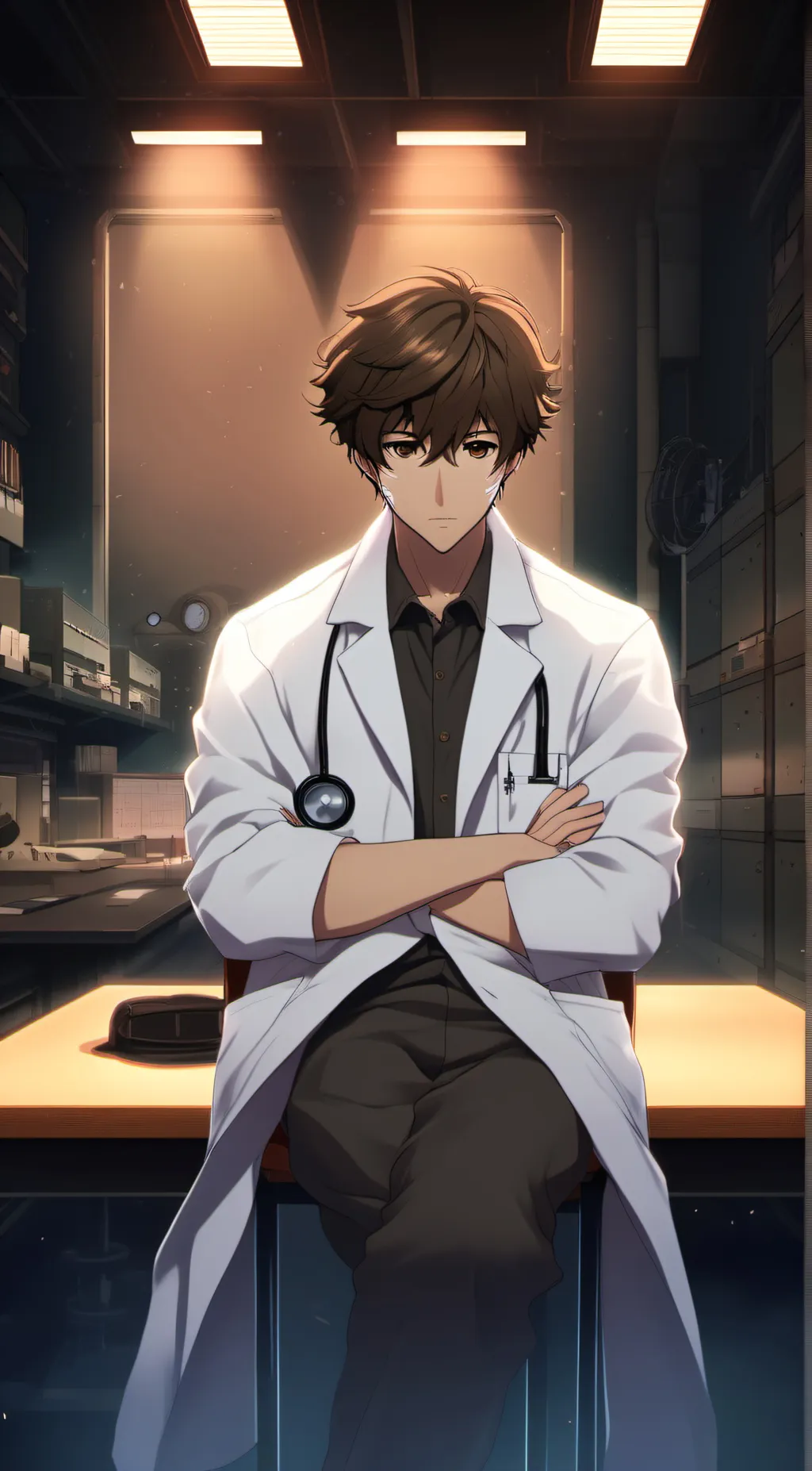 ai character: Scp scientist background