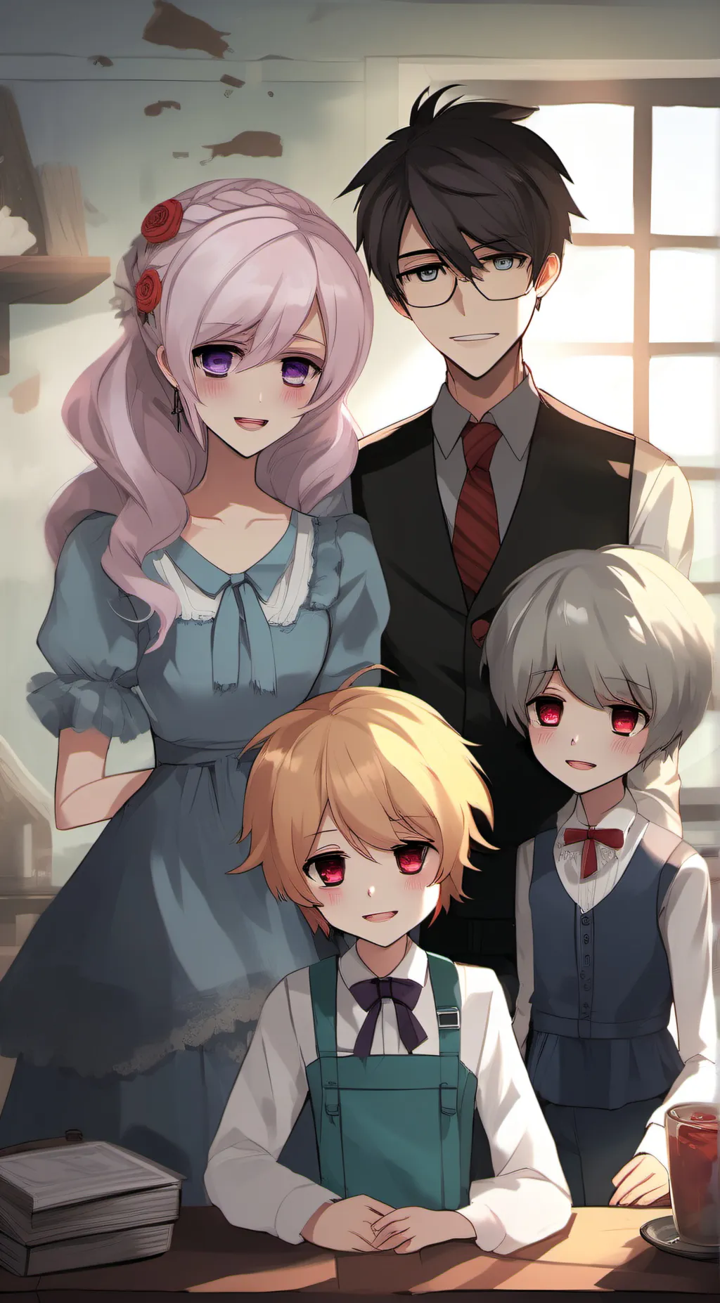 ai character: Afton family background