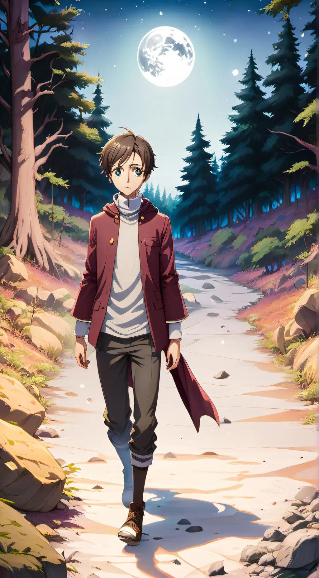 ai character: Anthony background