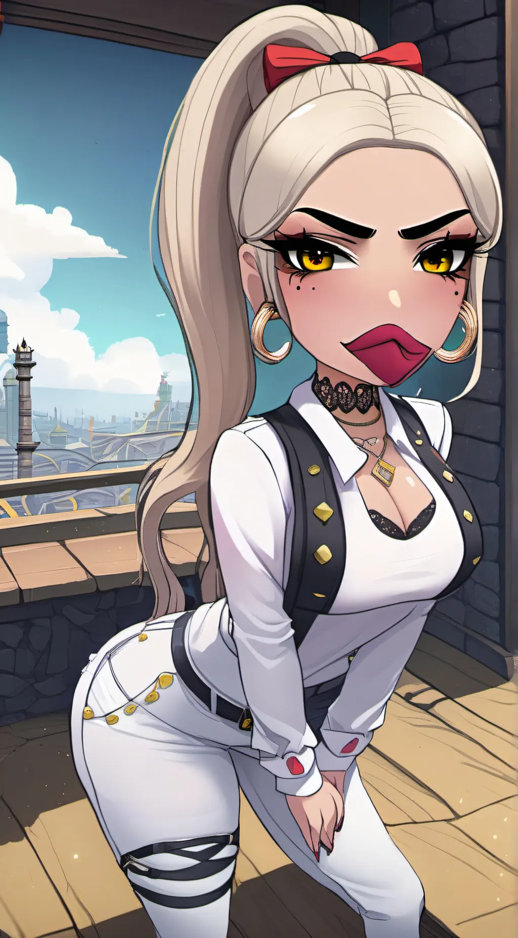 ai character: Duka background