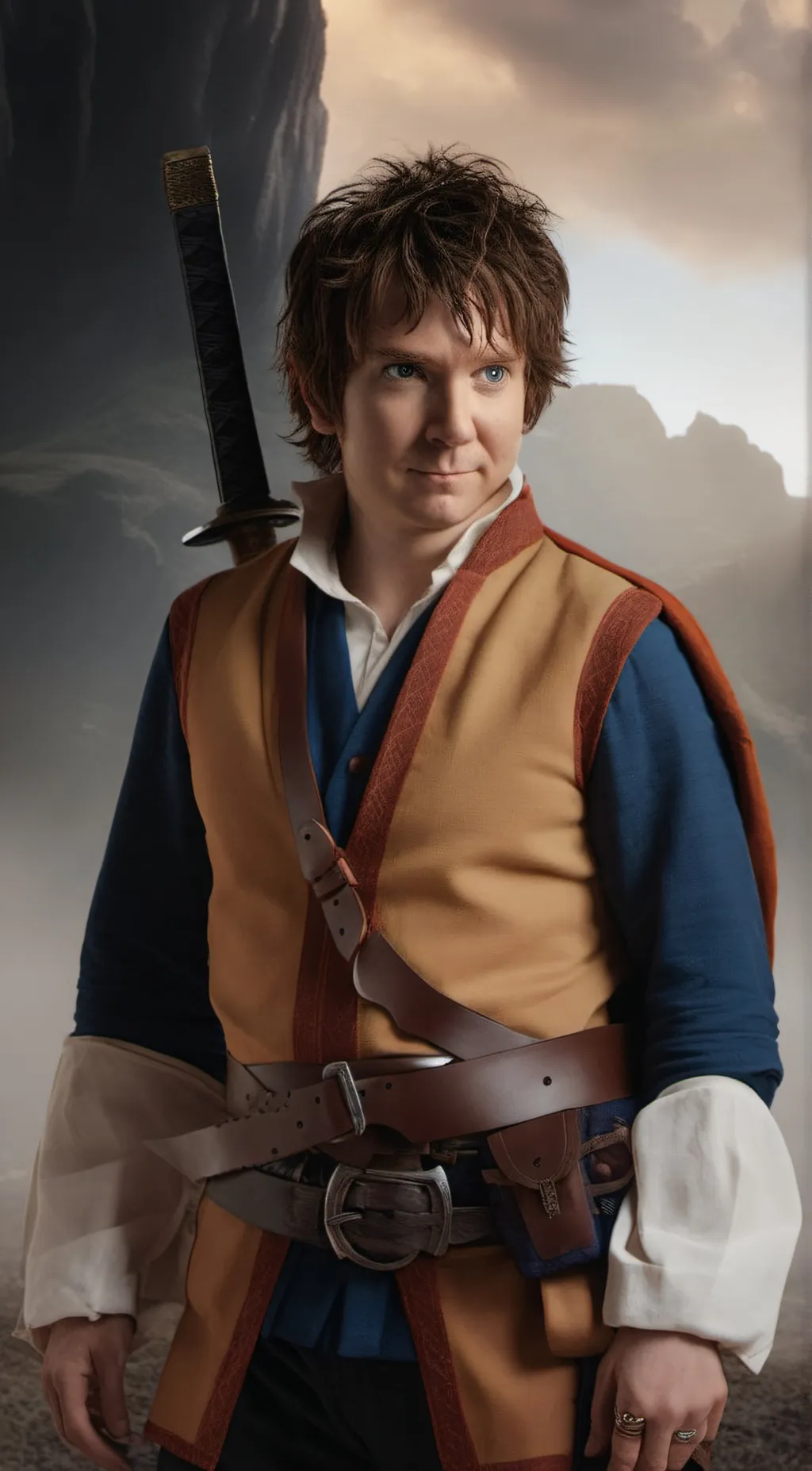 ai character: Bilbo baggins  background