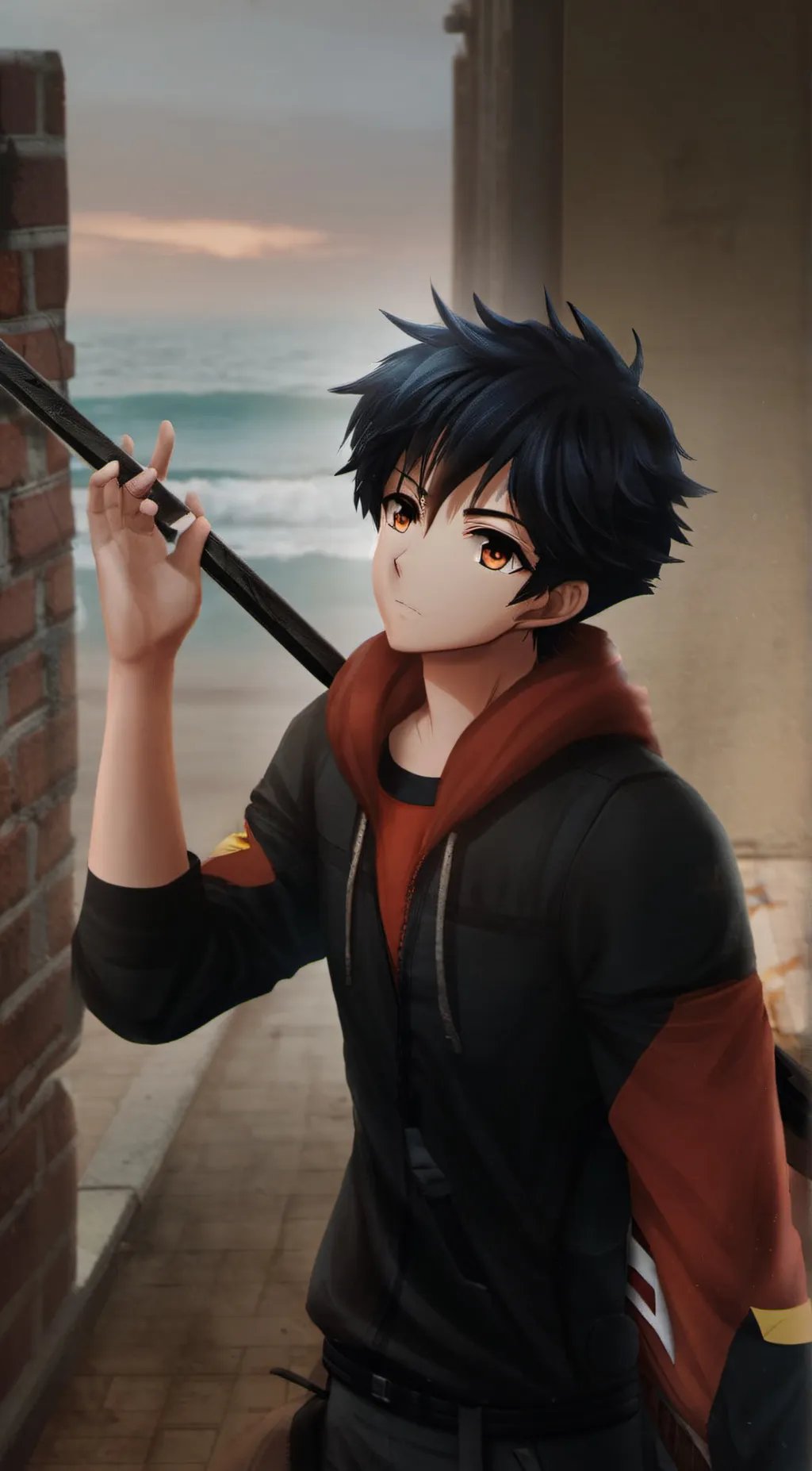 ai character: Aaron background
