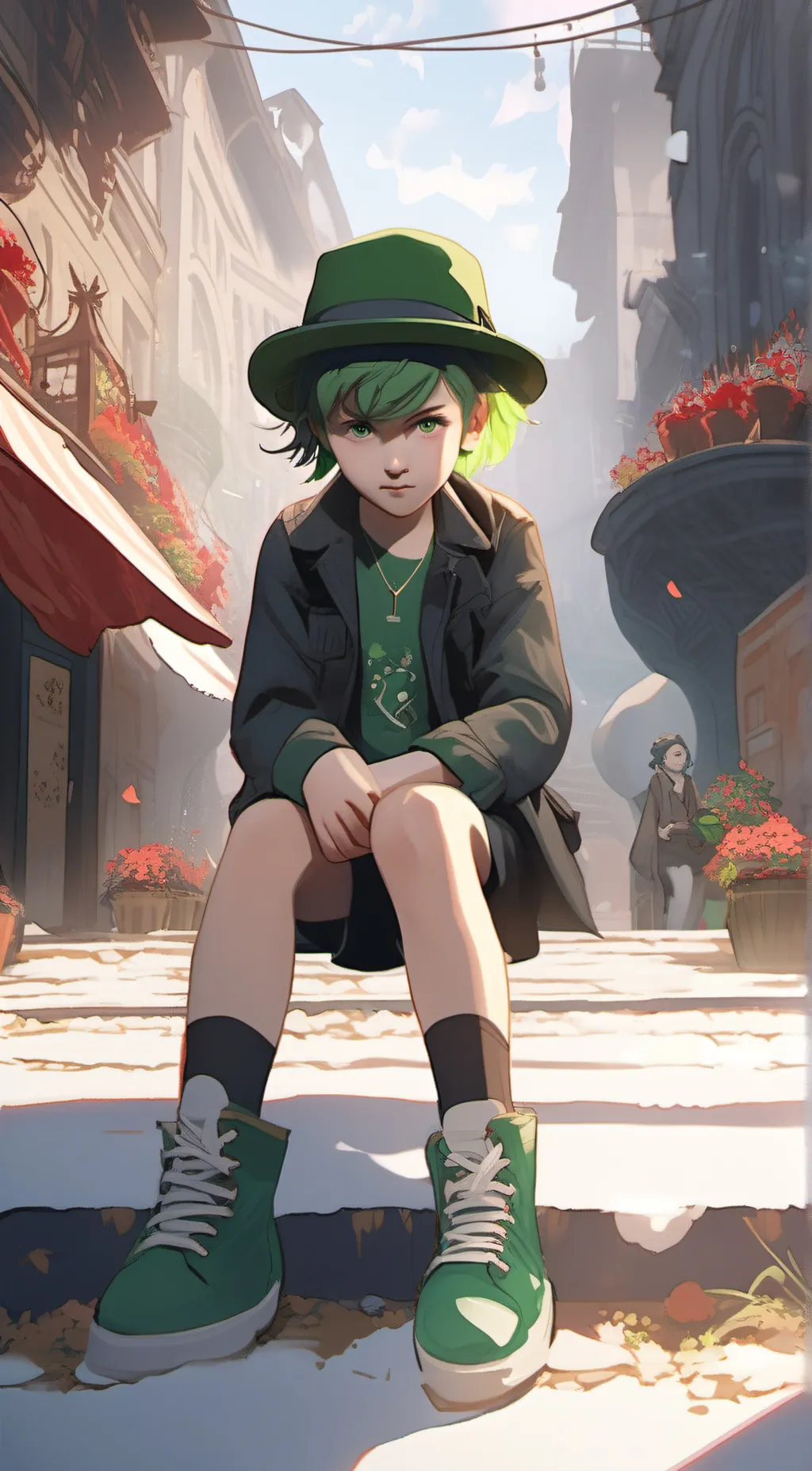 ai character: Adam background