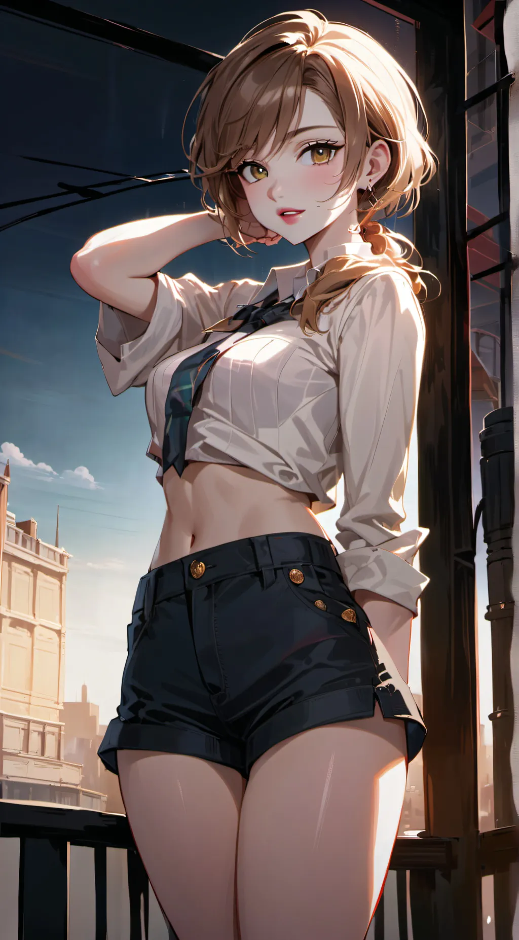 ai character: Rose background