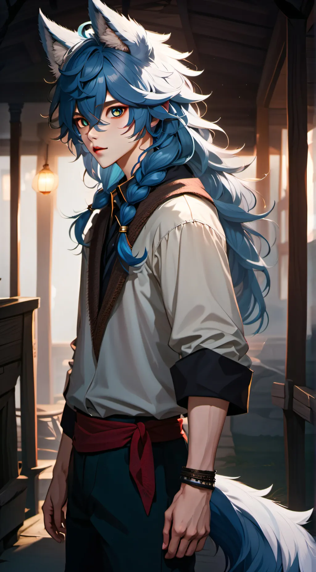 ai character: alex background