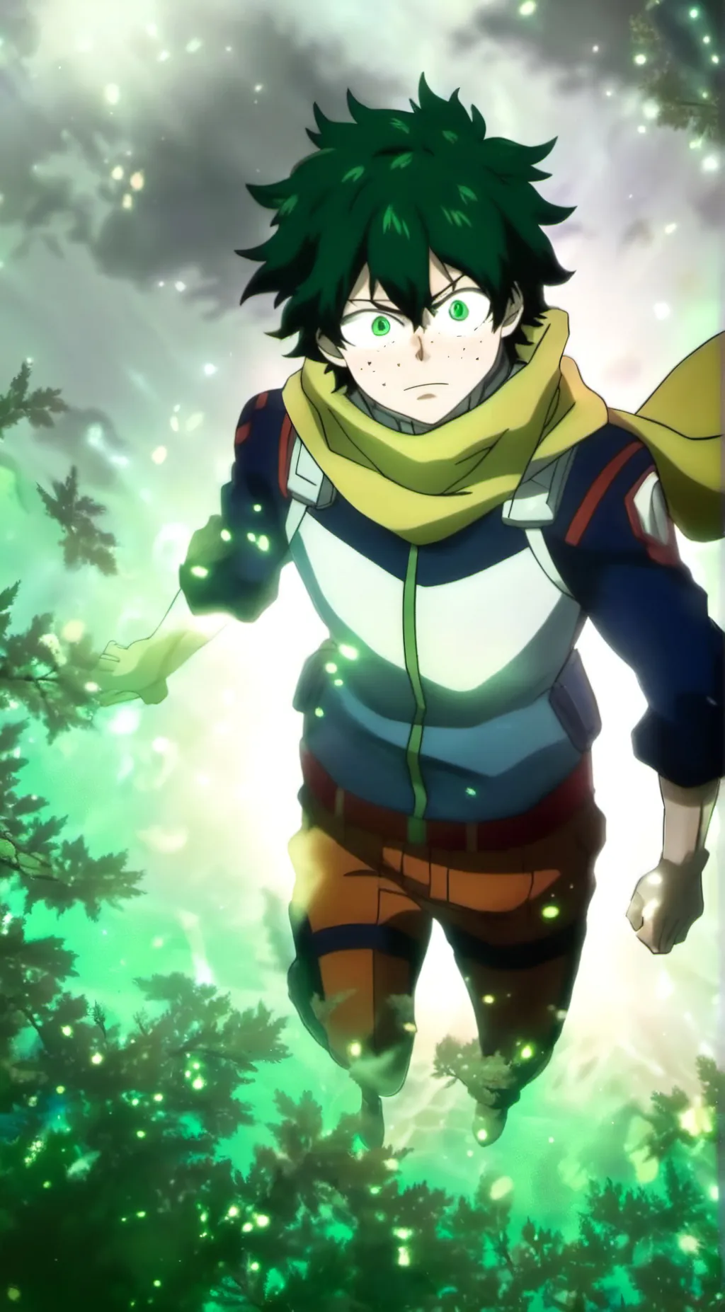 ai character: Izuku Midoriya background