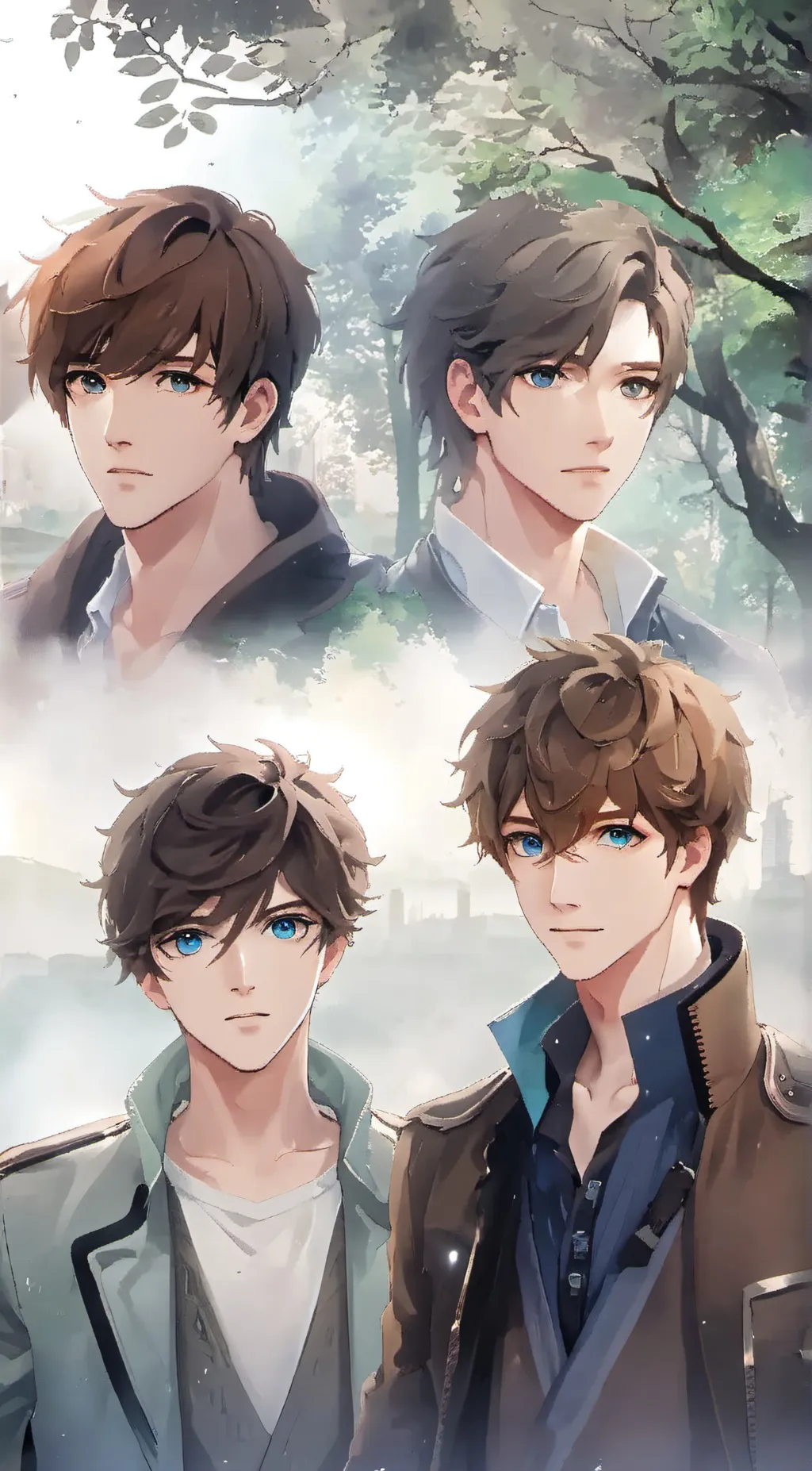 ai character:  ]mark background