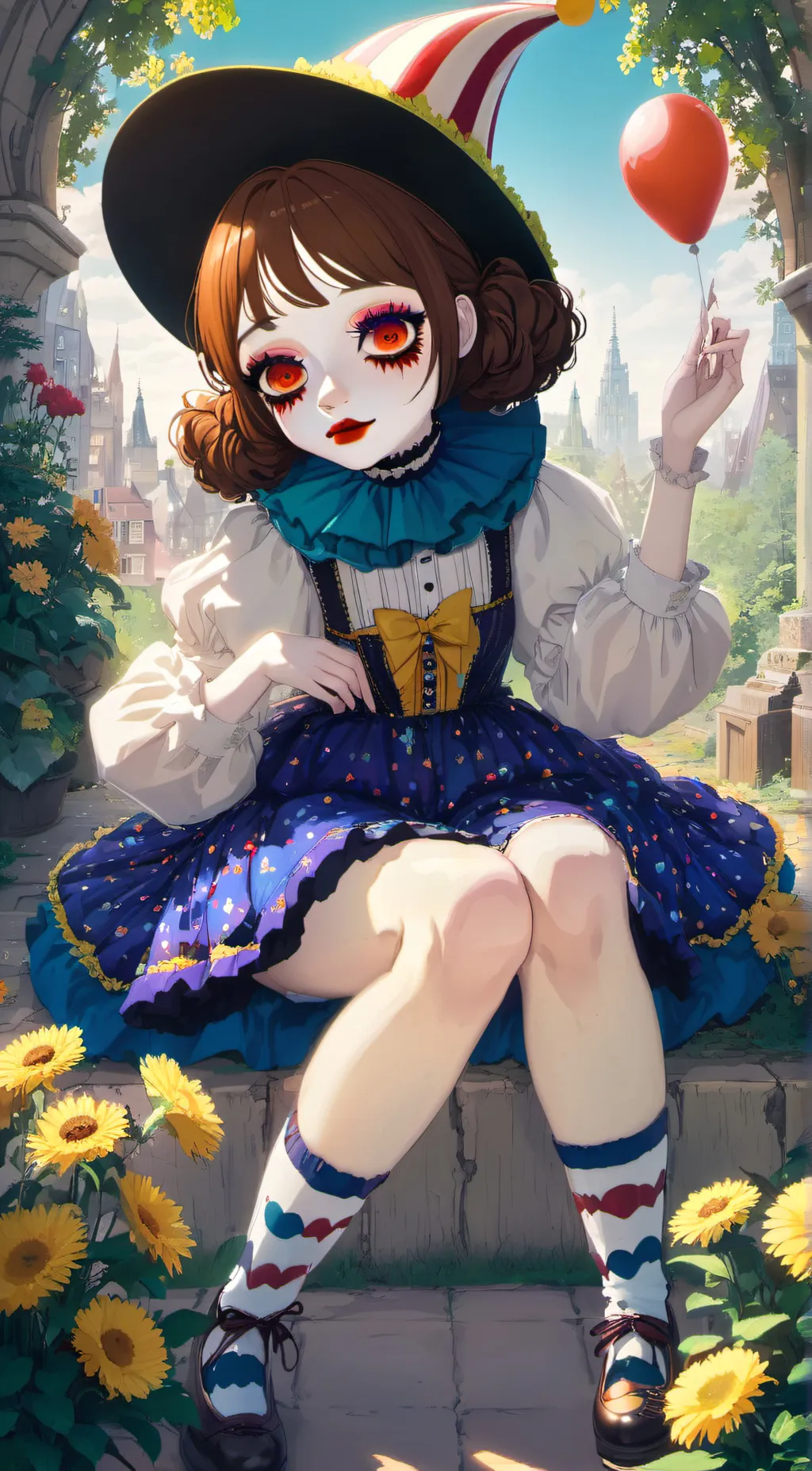 ai character: Pomni background
