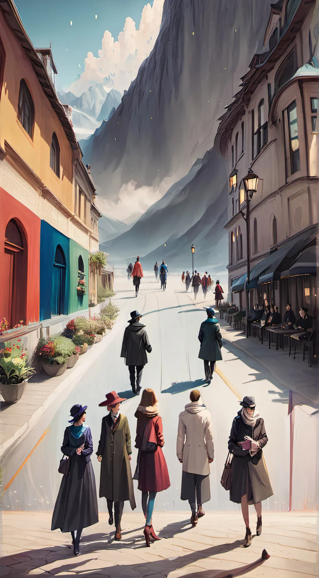 ai character: Light,Levi,Zach, background