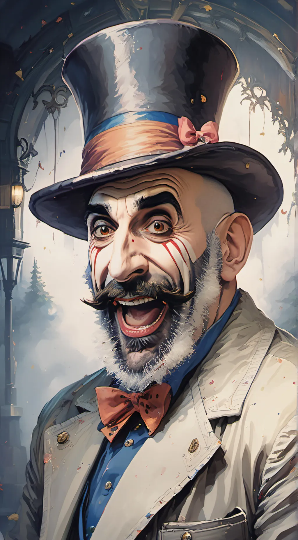 ai character: Captain Spaulding background
