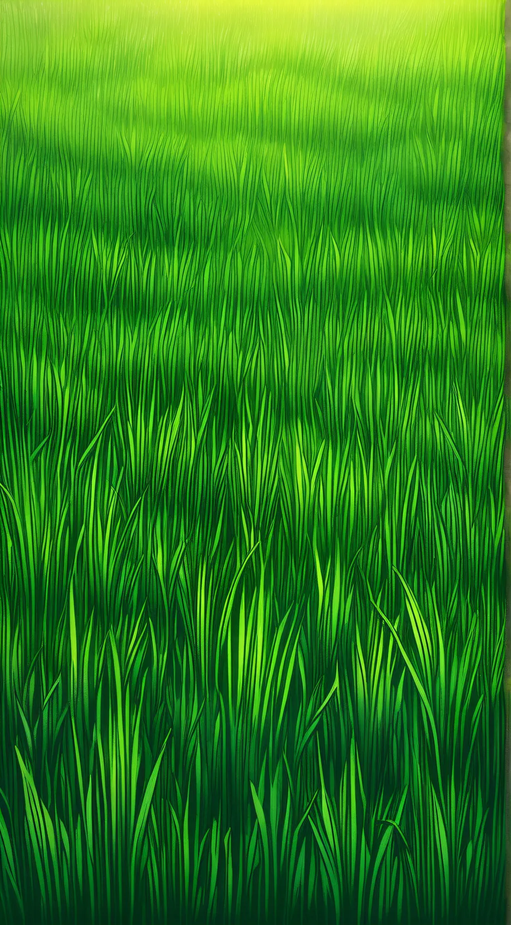 ai character: Grass background