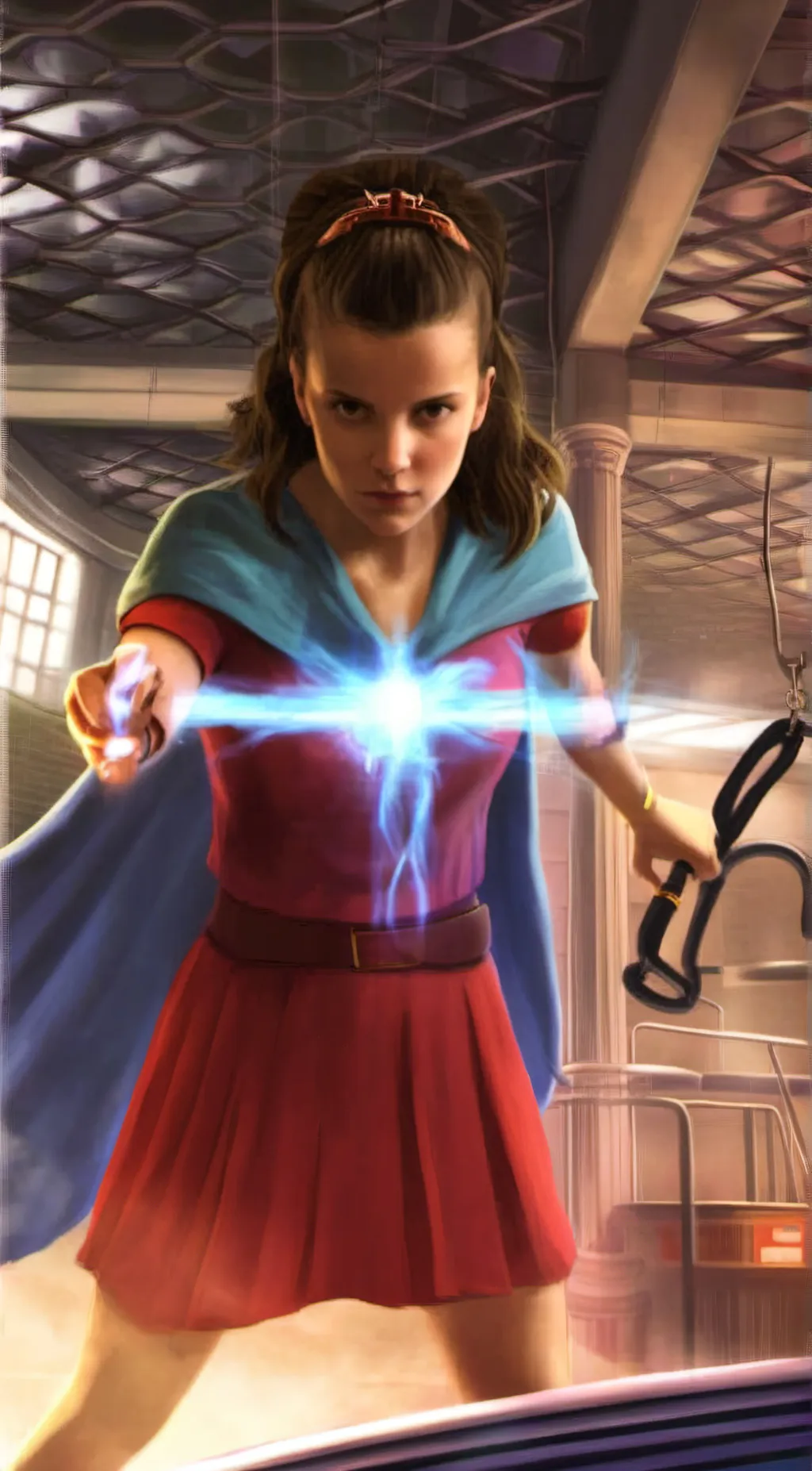 ai character: Eleven  background