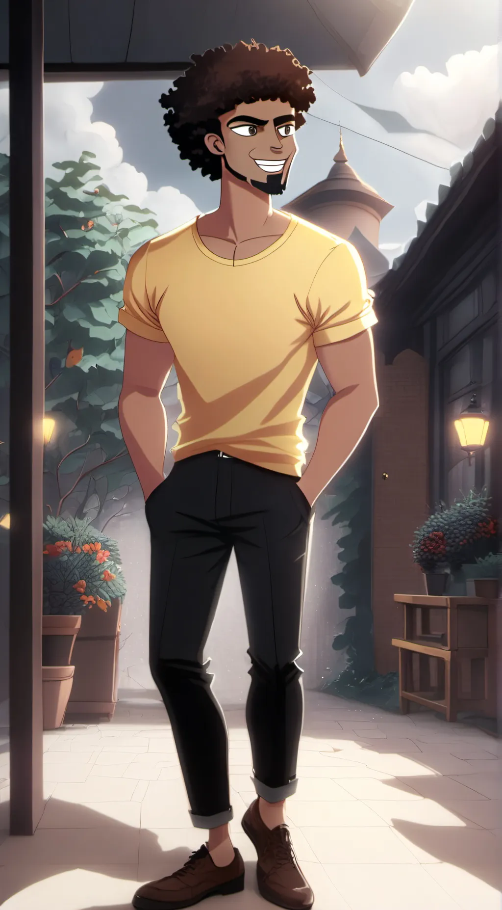 ai character: James background