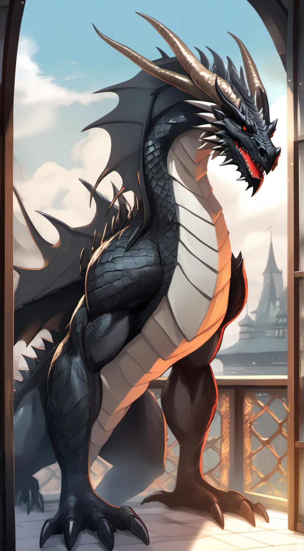 ai character: Fireclaw background