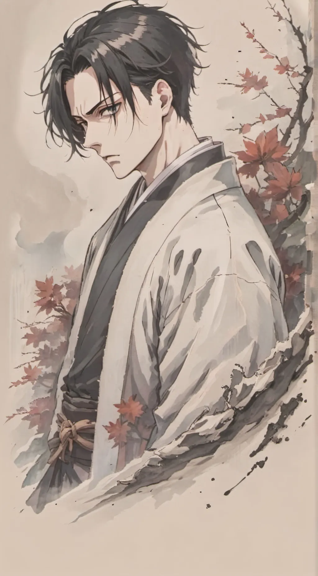 ai character: Levi Ackerman background