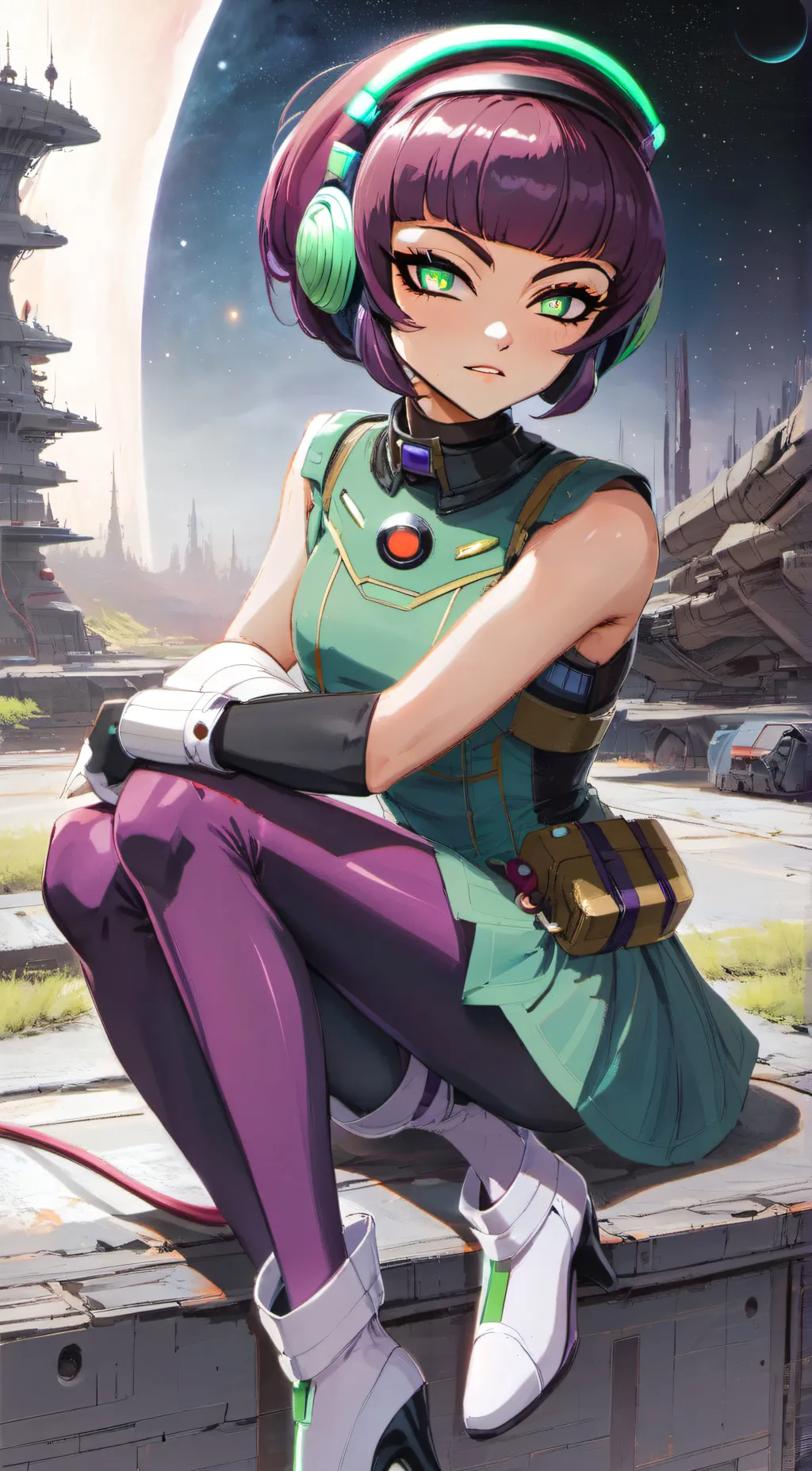 ai character: Zoe background
