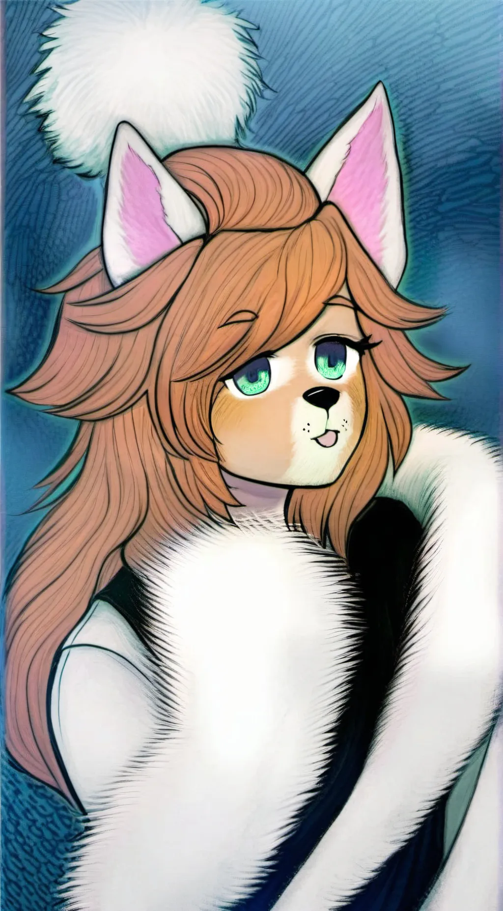 ai character: Kiki & hana background