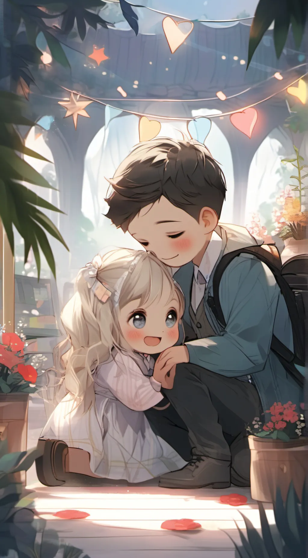 ai character: Pug background